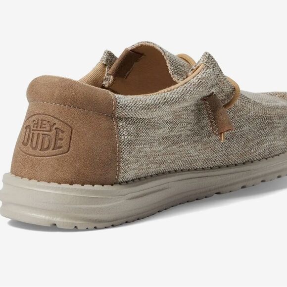 Hey Dude Men's Wally Ascend Woven Casual Shoes Sz 8 41 EU Slip-On NEW~~ - Picture 6 of 6